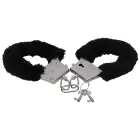 Furry Handcuffs – Black — Photo 5