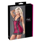 Red Chemise with Lace Inserts – XL — Photo 1
