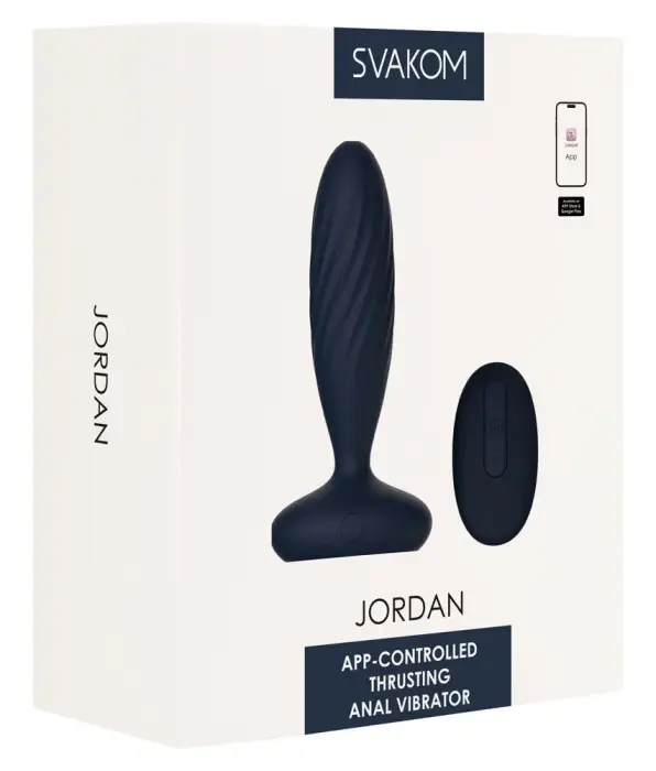 Jordan tumesinine suruv anaalvibraator – 12 cm (4.7″)