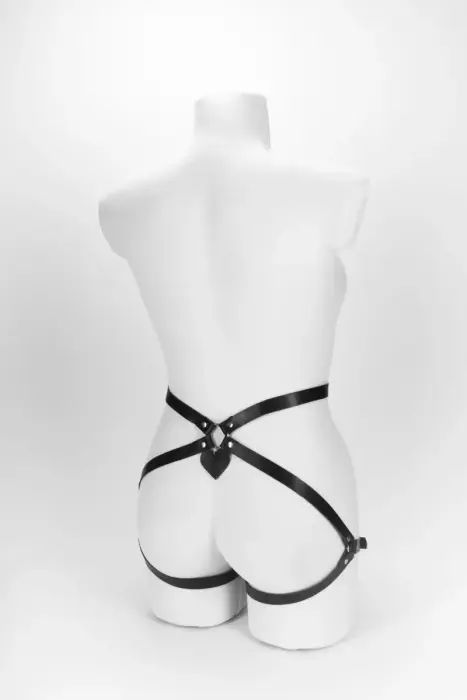 Zado Adjustable Body Harness – Black