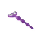 Plaisirs Secrets anaalhelmeste kett – 26 cm – Lilla — Foto 2