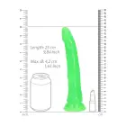 Slim Realistic Dildo with Suction Cup - Glow in the Dark - 22.5 cm (9″) — Photo 8