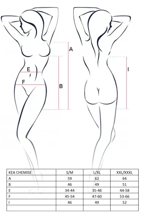 Casmir White Chemise with Thong – L/XL Photo