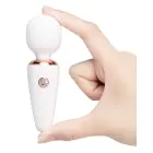 le Wand Mini Microwand Wand Massager – 10 cm (4″) – White — Photo 5