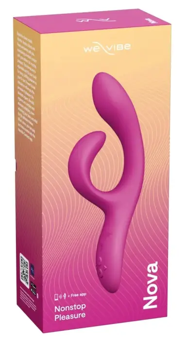 Двойной вибратор We-Vibe Nova 2 – 20.5 см (8″) – розовый