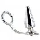 Metal Hard Steel Intimate Ring & Plug System – 5 cm (2″) – Серебряный — Фото 1