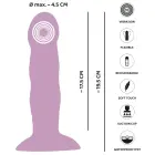 Heart Guy Purple vibrators – 19.5 cm (7.5″) – violets Foto 11