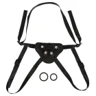 Vegan Fetish – adjustable strap-on harness – black — Photo 3