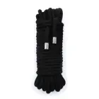 Deluxe BDSM Cotton Rope – Black – 20 m — Photo 2