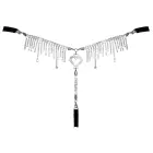 Cottelli LINGERIE stringid kristalldekoriga – mustad – S/L — Foto 5