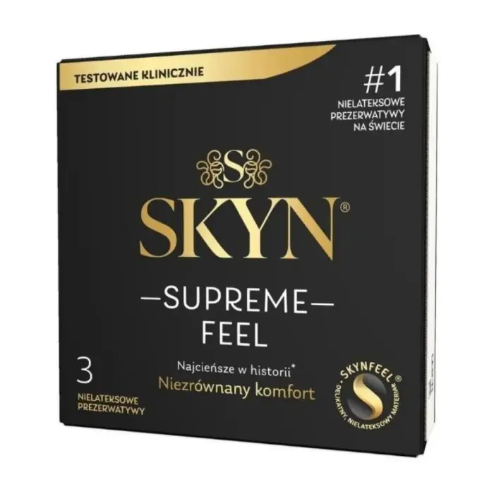 SKYN Supreme Feel Non-latex Condoms – 3 pcs