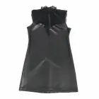 SUBBLIME 957551 чёрное кружевное платья из искусственной кожи – L/XL — Фото 4