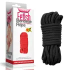 10 meters Fetish Bondage Rope – bondaaži nöör – puuvill – must – 10 m — Foto 1