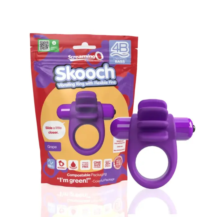 The Screaming O 4B Skooch intīmais gredzens – violets