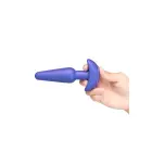 b-Vibe Butties Shake Slimline Vibrating Anal Plug – Blue — Photo 5