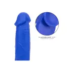 Admiral vibrējošs dildo – 20 cm (8″) – zils — Foto 10