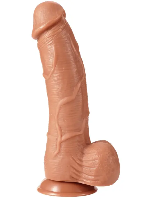 INFERNO realistlik dildo – 28 cm (11″) – nahavärv