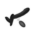 INFERNO topeltvibreeriv strap-on dildo – 14 cm (5.5″) – must — Foto 6
