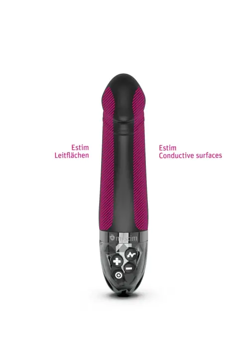 Real Deal Neal E-stim vibrators – 18 cm (7″) – melns Foto 5