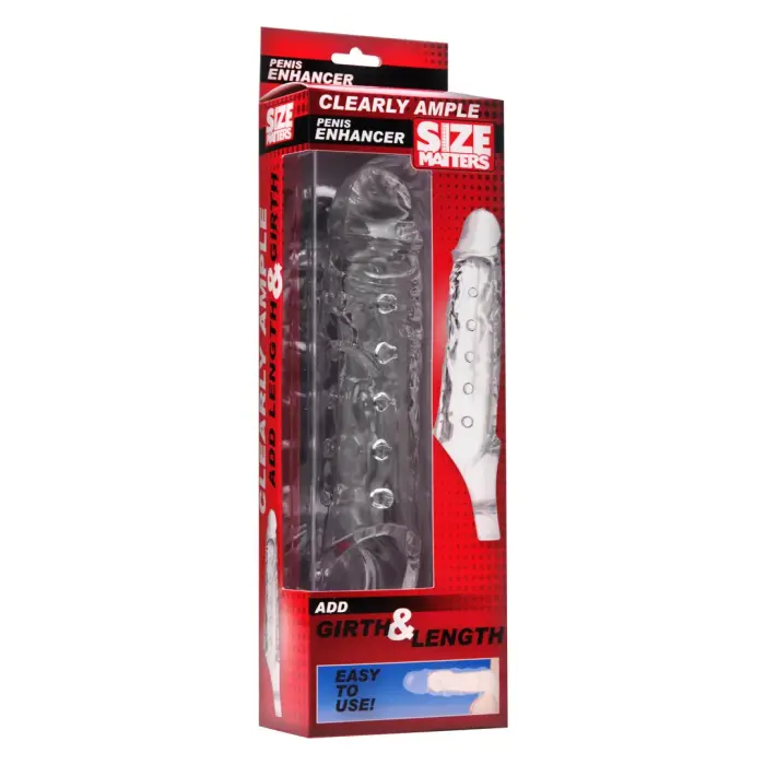 Clearly Ample - Penis Sleeve – Clear