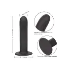Boundless sile dildo – 17.75 cm (7″) – Must — Foto 5
