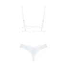 Obsessive Lingerie Set with Floral Lace, Pendant, and Stockings – XL/2XL — Photo 4