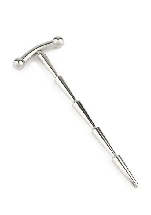 Smooth Cum Rattle Penis Plug – Silver