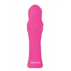EVOLVED TWIST & SHOUT – elastīga silikona intīmā ierīce – rozā – 13 cm — Foto 2