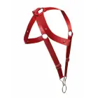 DNGEON Crossback Harness – Red – One size — Photo 2