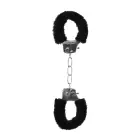 Pleasure Furry Handcuffs – Black — Photo 8