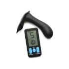 E-Stim Pro G-punkta pantiju vibrators – 12 cm (4.7″) – melns Foto 11