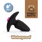 FeelzToys - FunkyButts kaugjuhtimispuldiga anaaltappide komplekt paaridele – 10.6 cm (4.2″) – Must — Foto 5