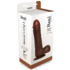 Reālistisks dildo ar dzīslām – 25.5 cm (10″) – miesas krāsa — Foto 2