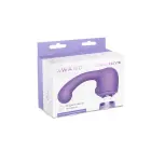 Le Wand Petite Curve – утяжелённая силиконовая насадка – фиолетовая — Фото 3
