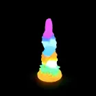 Kiotos Monstar Beast Dildo – 18.5 cm (7.3″) – tumsā spīdošs — Foto 2