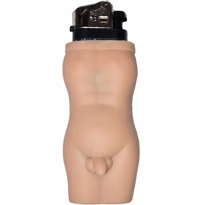 Зажигалка Diablo Picante BODY MAN Natural – перезаправляемый весёлый подарок