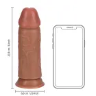 Extra Thick Straight Dildo – 20.3 cm (8″) – Skin — Photo 8