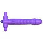 FCR Silicone Double Penetrator Vibrating Cock Ring — Photo 4