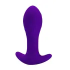 PRETTY LOVE - MORTON Anal Plug Massager with 12 Vibration Functions – 10 cm – Black — Photo 2