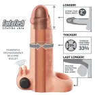 FXT vibreeriv „Real Feel“ peenise varrukas – 5 cm (2″) – hele — Foto 5