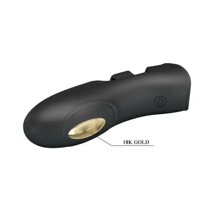 PRETTY LOVE Pegasus pirksta vibrators – 7 funkcijas – melns Foto 4