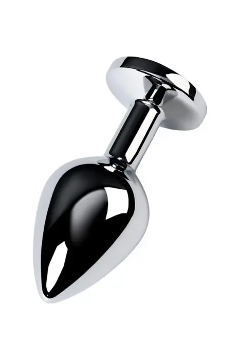 Sudraba anālais spraudnis ar dārgakmeni – Tirkīza – M – Blue Foto 3