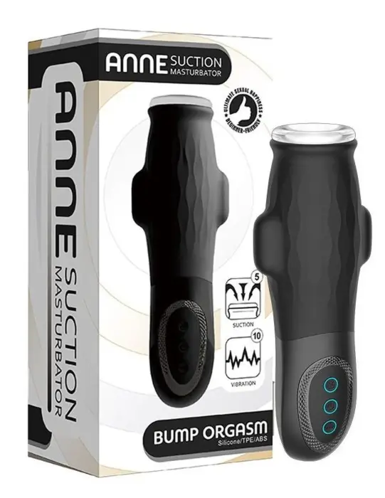 Anne automatinis siurbiantis masturbatorius – 10 vibracijos greičių