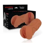 Jamyjob Signature Vivian anatominis intymus aparatūros įrenginys, TPE / TPR, 16 cm — Nuotrauka 1