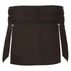 Vīriešu gladiatoru stila svārki – melni – S Foto 8