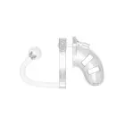 ManCage Model 10 Polycarbonate Chastity System with Plug – 9 cm (3.5″) — Photo 3