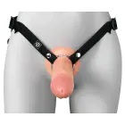 FXTE8" Õõnes strap-on dildo – 21.6 cm (8.5″) – Nahavärv — Foto 6