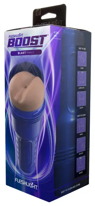 Fleshlight Boost Blast Light Medium masturbatorius – 24.8 cm (9.75″)