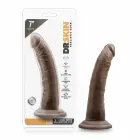 Blush Dr. Skin 7" anatoomiline dildo – 18 cm (7″) – nahavärv — Foto 6