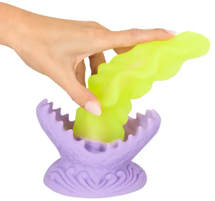 Beasty Cocks Passion Plant LED dildo – 22 cm (8.7″) – Šviečiantis tamsoje Photo